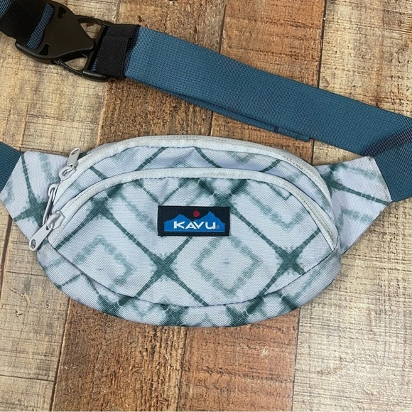 Kavu Tie Dye Belt Bag Outdoor Hiking Boho Camping Vacation - Picture 3 of 11